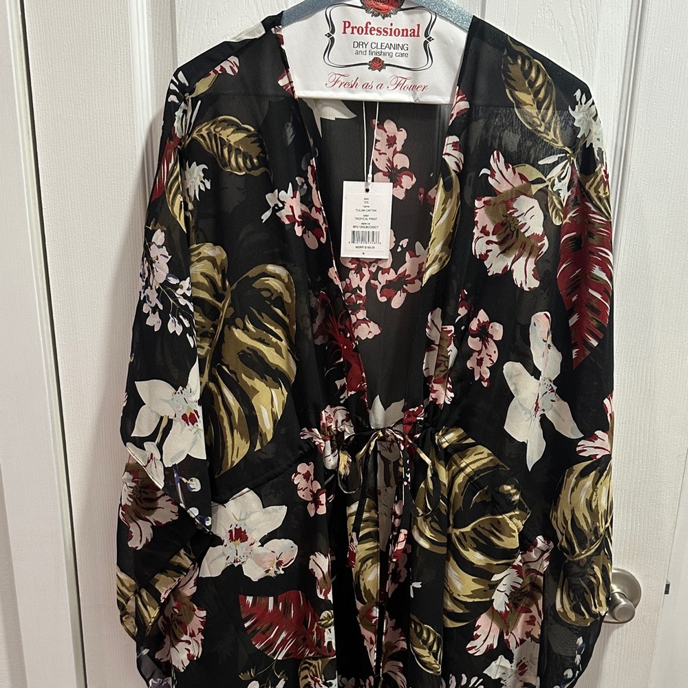 Walter Baker Tropical Print Caftan